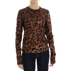 T-SHIRT LEO MARRONE